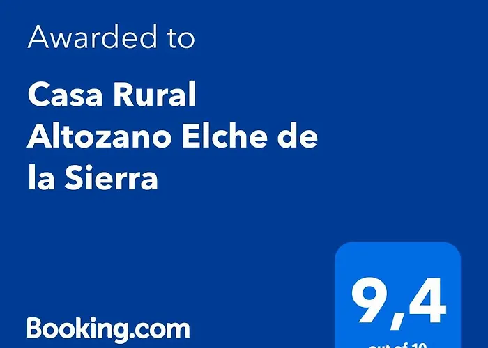Casa Rural Altozano Elche De La Sierra